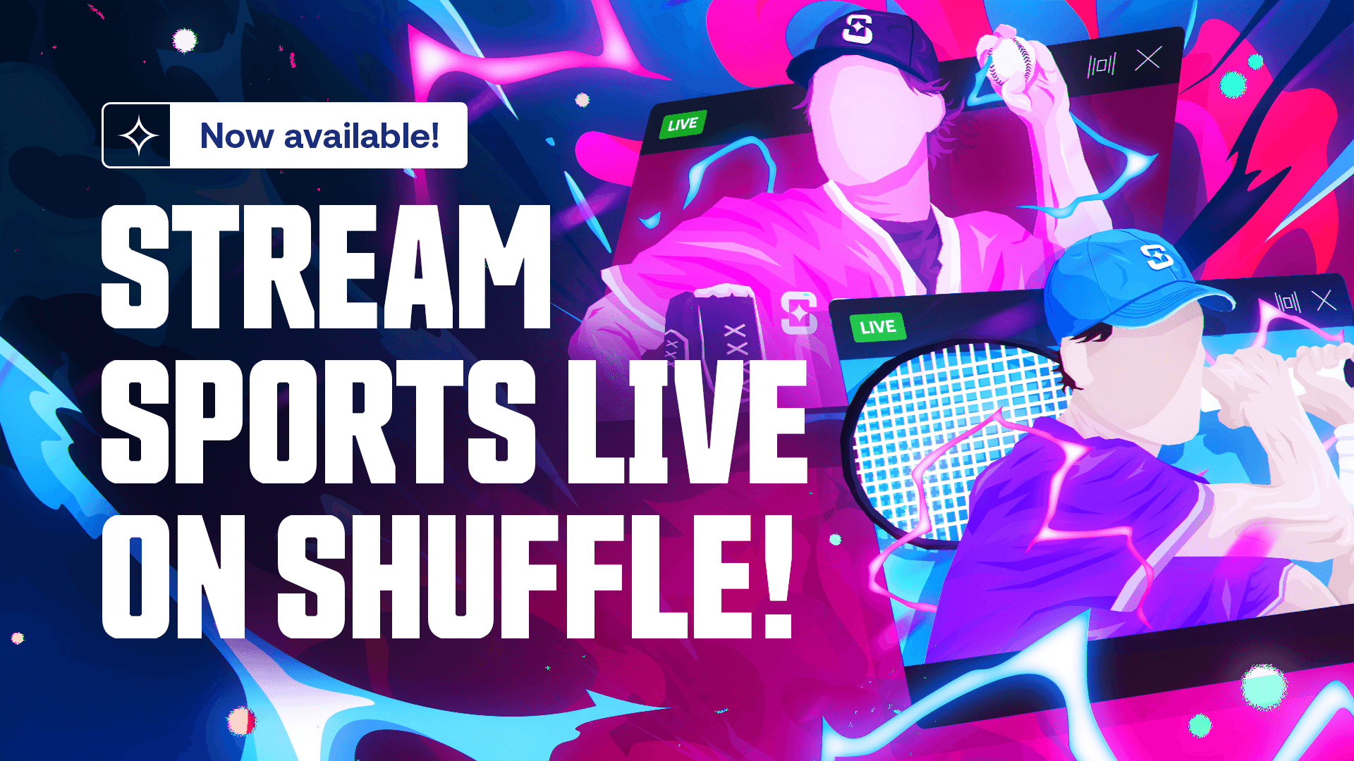 Watch Sports on Shuffle!